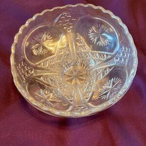 Clear Glass Decorative Bowl